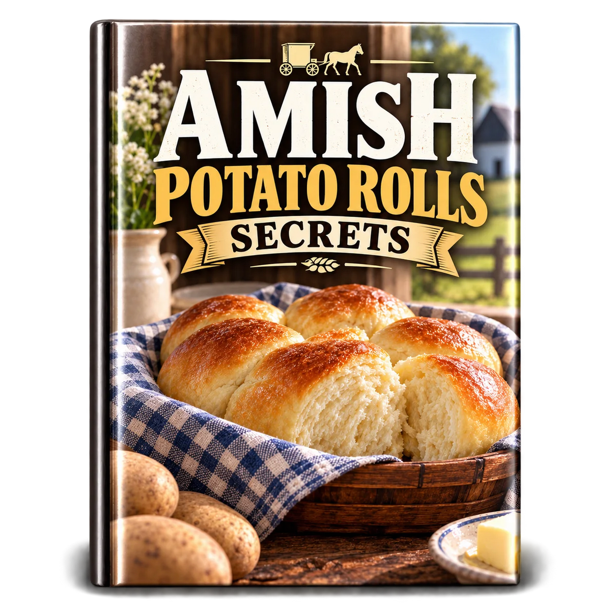 Amish Potato Rolls Cookbook